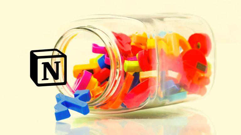 צנצנצ אותיות בעברית - איך כותבים Notion?